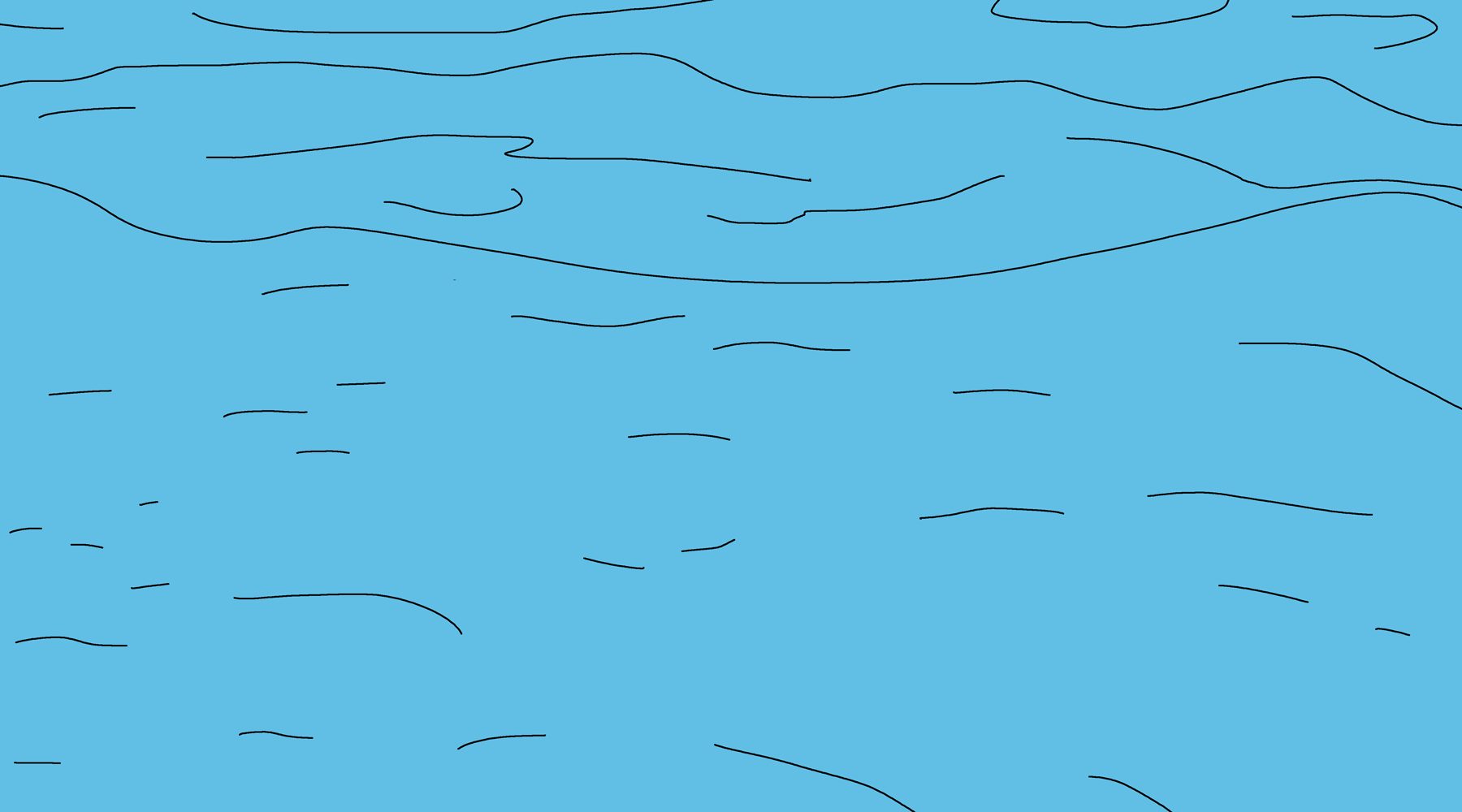Short animation of a swimming girl in the pool.